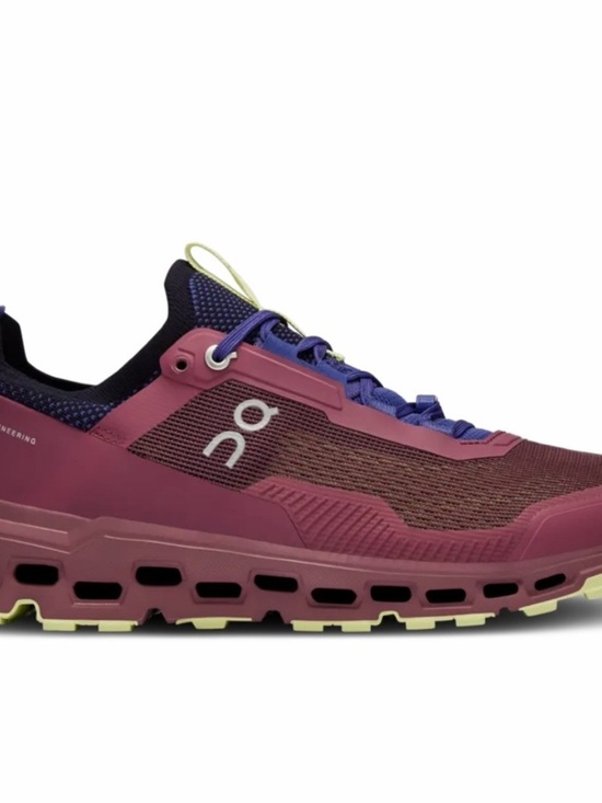 On Running Other - ⚡️On Running Men's CloudUltra Sneaker - Burgundy with Purple and Lime Accents